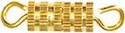 Produktbild Rico Schraubverschluss, gold, 13 mm, Sortiment 1