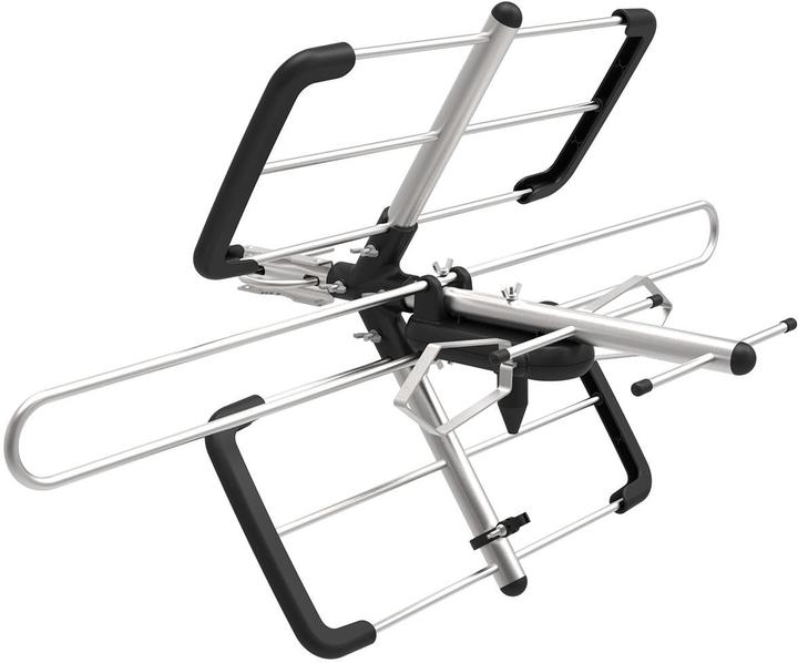 Spacetronik RTV Antenna DVB-T Antenna EOS Combo Nero (25 dB, DVB-T / -T2)