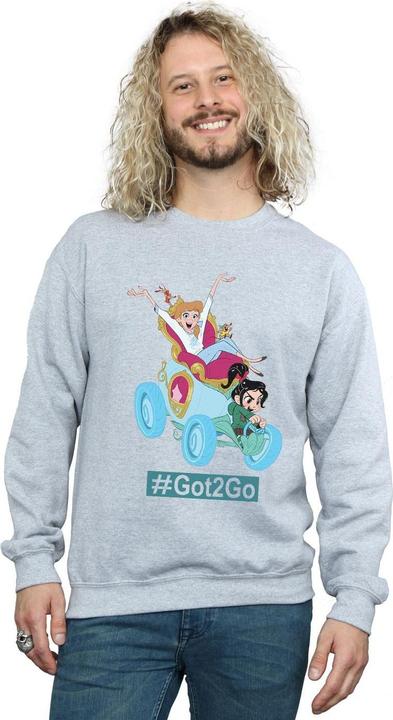 Immagine prodotto Disney Wreck It Ralph Cinderella And Vanellope Felpa Uomo (S)