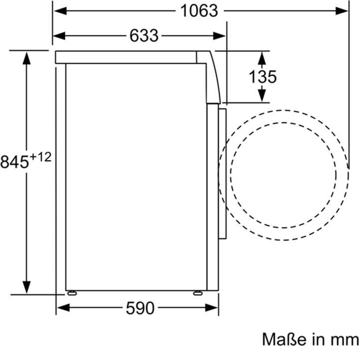 Image du produit Bosch Hausgeräte BOSC Lave-linge automatique EXP (8 kg)