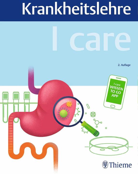 Actual product image I care Krankheitslehre (German, 2020)