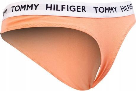 Produktbild Tommy Hilfiger Organic Cotton Logo Thong Medium Papaya Punch (M)