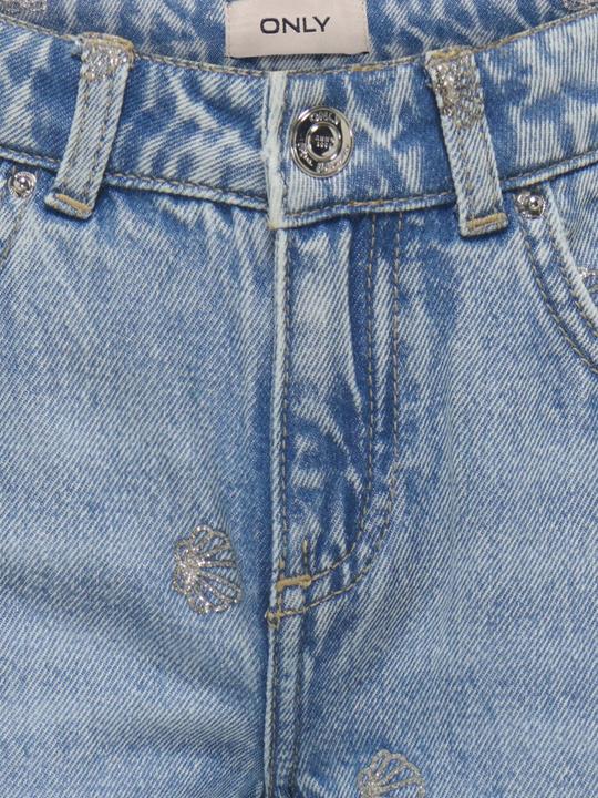 Produktbild Only KOGJUICY Hohe Taille Weiter Beinschnitt Jeans Jeans mit weitem Bein (128)