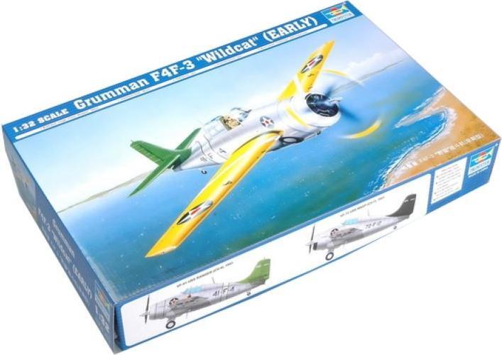 Produktbild Trumpeter Grumman F4F- 3 "Wildcat" (Early)