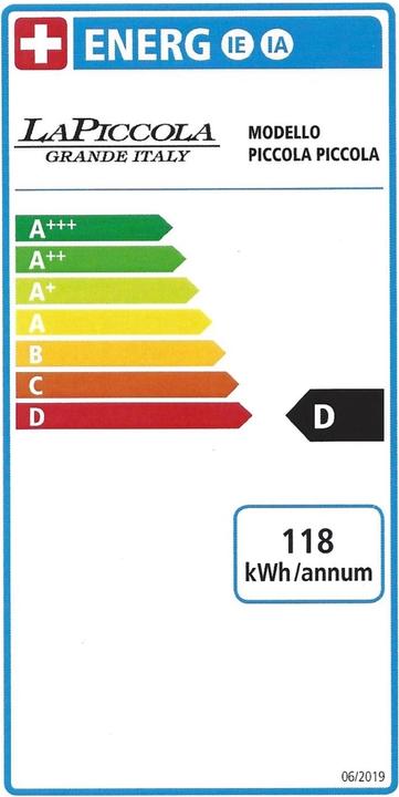 Energie-Label La Piccola Piccola Satinata (E.S.E.)