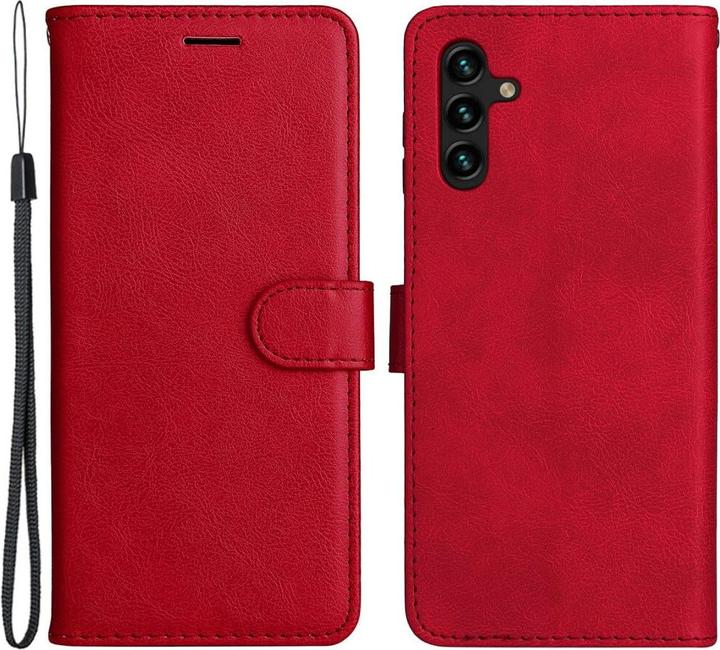 Immagine prodotto Cover-Discount Galaxy A34 - Custodia cover in pelle rossa (Samsung Galaxy A34 5G)