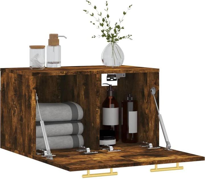 Image du produit VidaXL Wandschrank Räuchereiche 60x36,5x35 cm Holzwerkstoff (60 x 36,5 x 35 cm)
