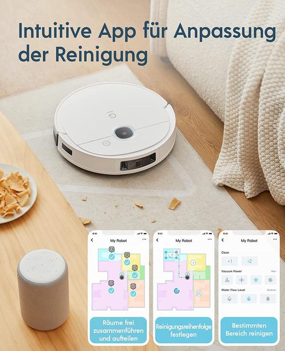 Image du produit Yeedi K950 Vac 2 Pro (Robot d'aspiration et de nettoyage)