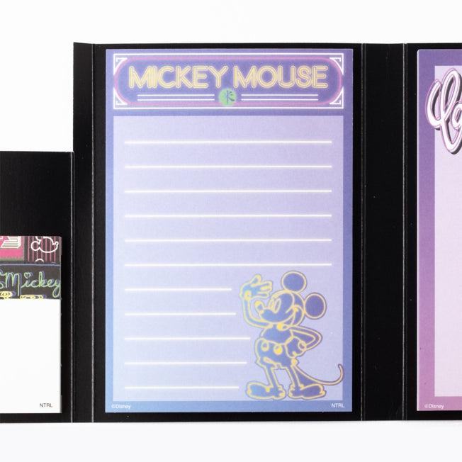 Image du produit Disney Store - China Town Pata Pata Memo (Neon Mickey Minnie) - Carnet de notes