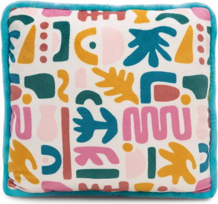 Produktbild NICI 61730 Kissen Känguru mit 3D Kind 7cm quadratisch 30x30cm (30 x 30 x 13 cm)