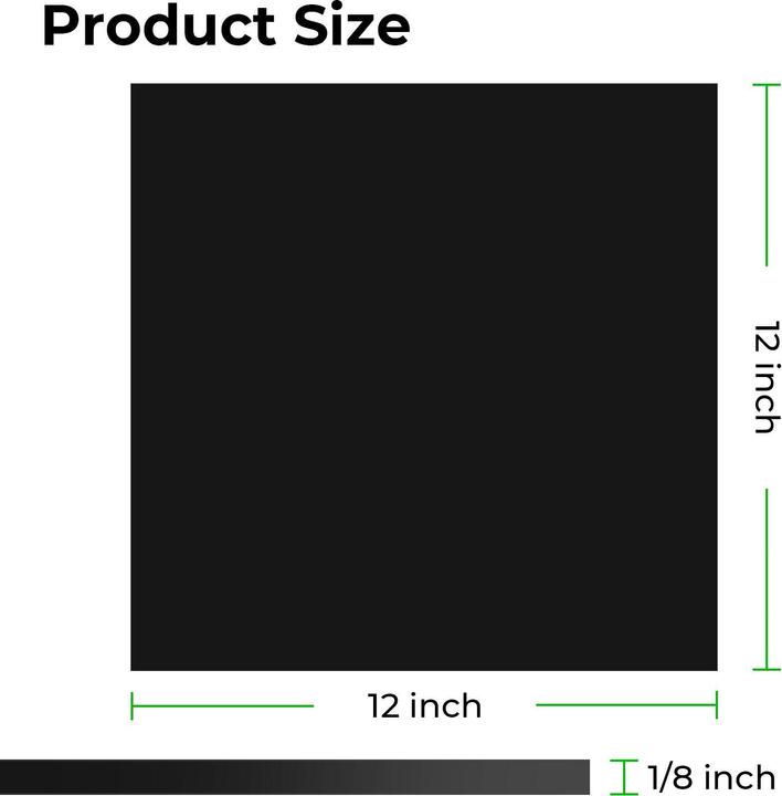 Image du produit XTool Feuilles acryliques noires de 3 mm (3-Pack) (Accessoire)