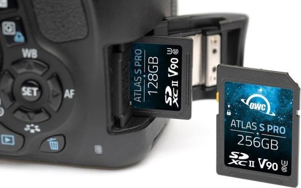 Image du produit OWC Atlas S Pro SDXC UHS-II V90 Media Card 512GB (512 Go, SDXC, UHS-II)