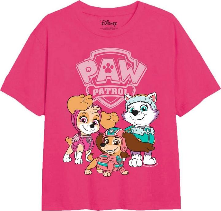 Produktbild Paw Patrol Mädchen Skye Justice & Everest Logo TShirt (128)