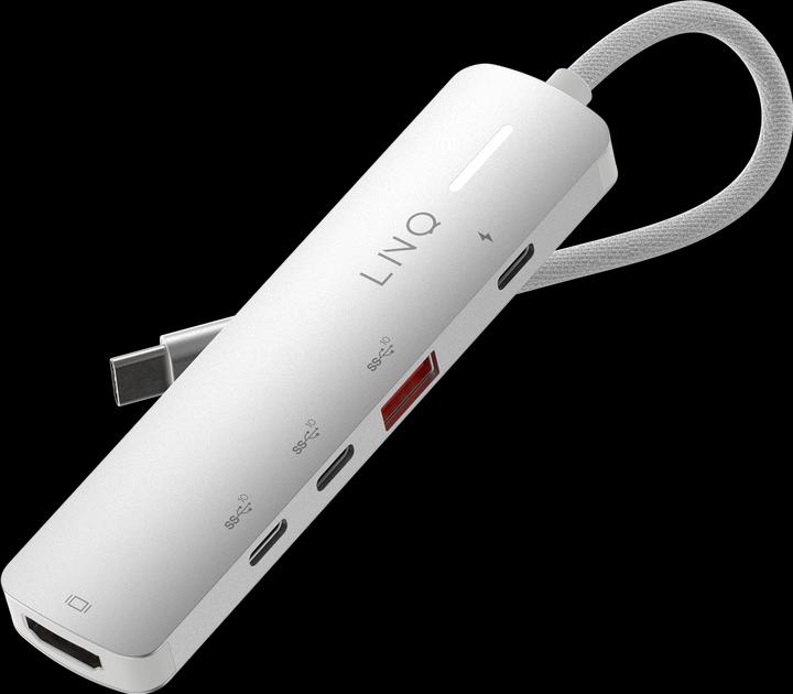 Image du produit LINQ Connects 5in1 PRO USB-C Multiport Hub 140W (USB-C, 5 Ports)
