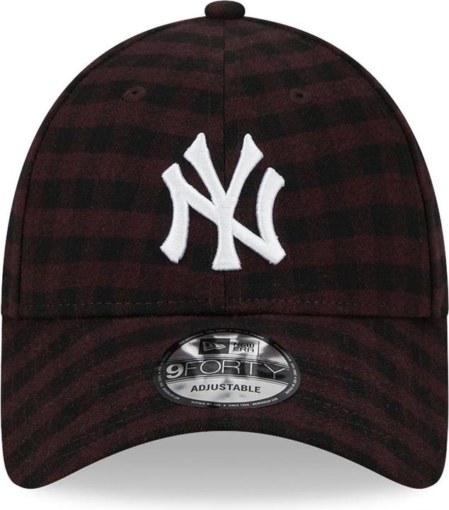 Produktbild New Era 9Forty Strapback Cap - Flannel New York Yankees (One Size)