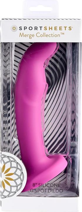 Image du produit Sportsheets Merge Collection - Tana - Godemiché G-Spot 8" en silicone solide