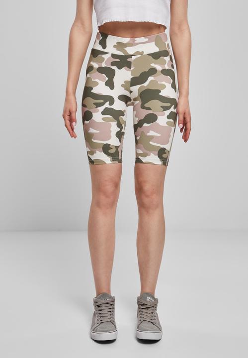 Immagine prodotto Urban Classics Pantaloncini da ciclismo Ladies High Waist Camo Tech (XXL)