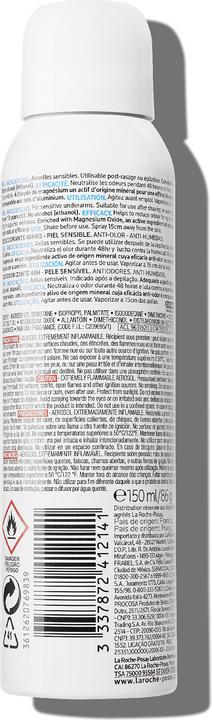 Immagine prodotto La Roche Posay Deodorante fisiologico (Getto vaporizzato, 150 ml)