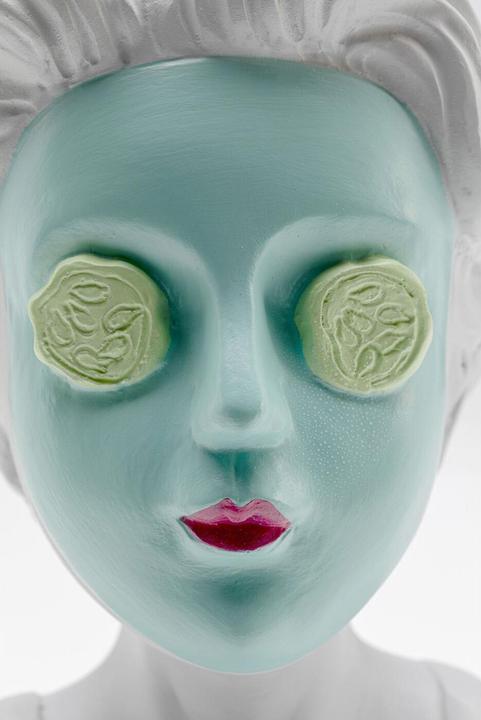 Produktbild Kare Design Deko Figur Cucumber Mask 20cm