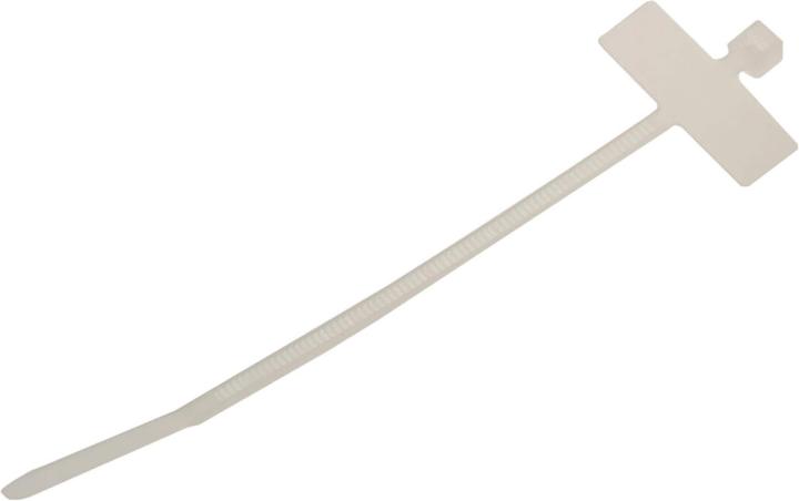 VR-Technics Marquage des attaches de câble 100 x 2,5 mm (Serre-câbles en plastique, 100 mm, 100 pcs)