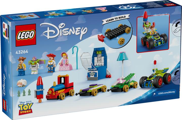 Produktbild LEGO Partyzug und das Auto RC aus Toy Story (43264, LEGO Disney)