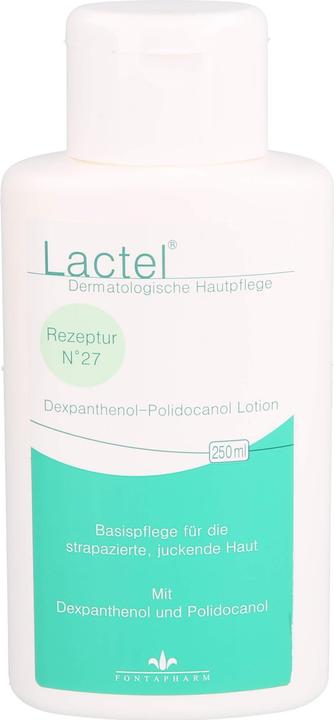 Immagine prodotto Fontapharm Lactel No.27 5% Dexpantenolo e Polidocanolo Lozione, 250 ml LOTTO (Lozione corpo, 250 ml)