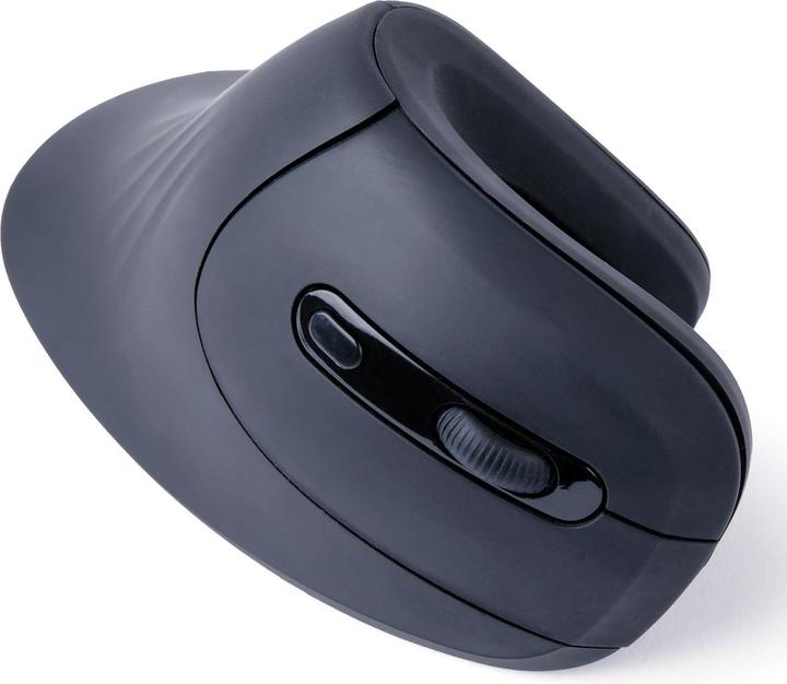 Actual product image Gembird Ergonomic mouse 6 buttons black (Wireless)