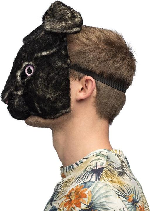 Immagine prodotto Boland Mezza maschera di peluche di coniglio nero