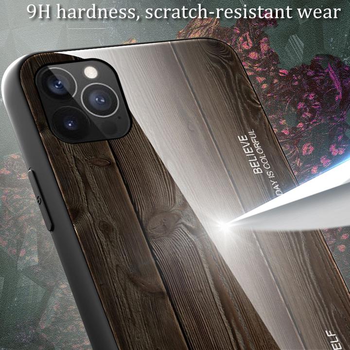 Produktbild König Design Hülle Handy Schutz für Apple iPhone 12 13 14 Pro Max mini Plus Case Glas Cover (Apple iPhone 12)
