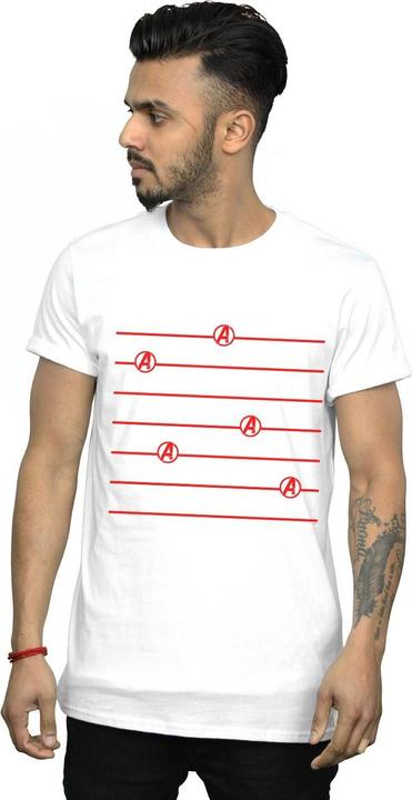 Image du produit - T-shirt AVENGERS ENDGAME LOGO STRIPES - Homme (3XL)