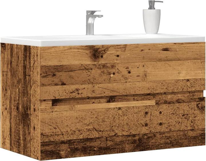 Produktbild VidaXL Waschbeckenunterschrank -Optik 90x38,5x45