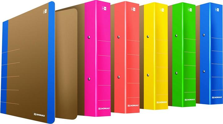 Actual product image Donau Ring binder 2 rings Life green (A4, 50 mm, 1 Piece)