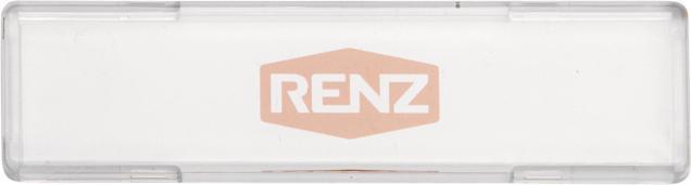Actual product image Renz Push-button cover 97-9-82051 Clear plastic