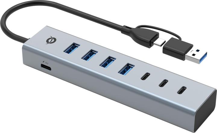 Conceptronic HUBBIES20G (USB-C, 7 Ports)
