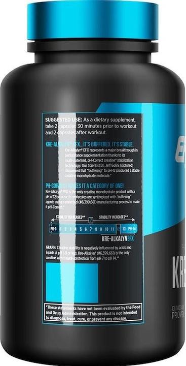 Image du produit EFX Kre-Alkalyn (240 pièce(s), Capsules, 1000 g)