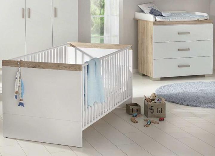 Image du produit Transland Chambre d'enfant Hilja incl. lit d'enfant et commode avec appendice à langer (Unité de changement, Lit de bébé)