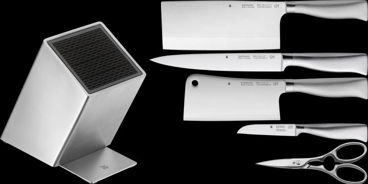 Immagine prodotto WMF Ceppo di coltelli Grand Gourmet Asia con set di coltelli 6 pezzi, Made in Germany