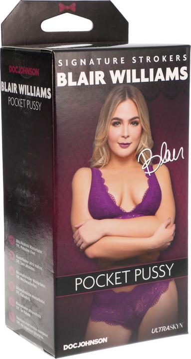 Actual product image Doc Johnson Blair Williams - ULTRASKYN Pocket Pussy