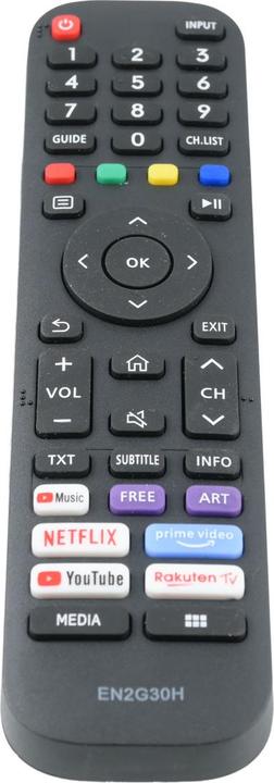 Actual product image Azurano Remote control compatible with HISENSE EN2G30H, T269780, VIDAA (Device-specific remote control, Infrared)