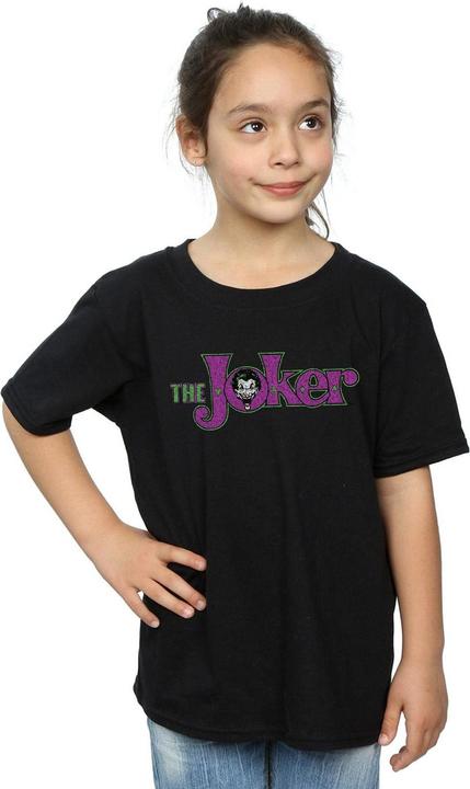 Immagine prodotto The Joker Crackle Logo Maglietta Ragazze (152, 158)