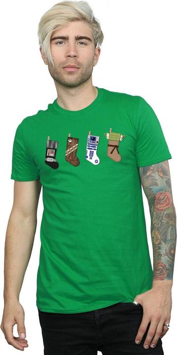 Immagine prodotto Star Wars Christmas Stockings Maglietta Uomo (S)