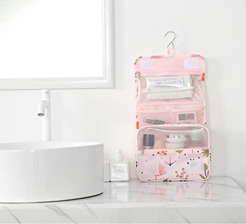 Produktbild Only-Bags.Store Kulturbeutel zum aufhängen Kulturtasche - Waschbeutel Kosmetiktasche mit Haken für Reisen, Urlaub