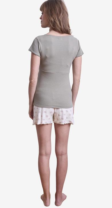 Image du produit Vertbaudet Kurzer Schlafanzug für Schwangerschaft & Stillzeit Oeko-Tex (W36/L38)