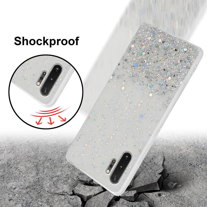 Produktbild Cadorabo TPU Cover funkelnder Glitter (Samsung Galaxy Note 10 Plus)