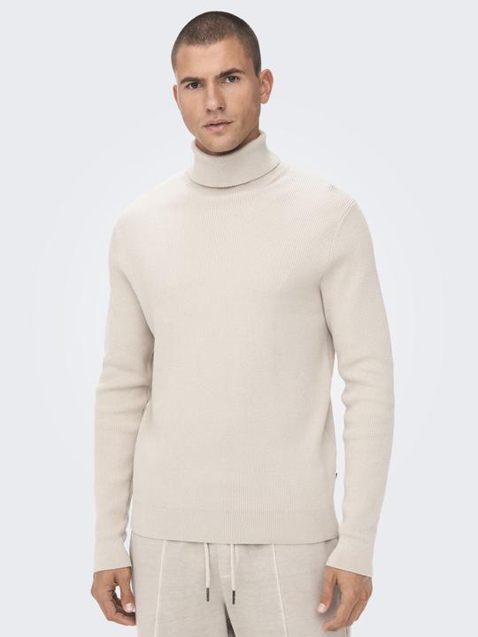 Actual product image Only & Sons High Neck Knit Sweater (XXL)