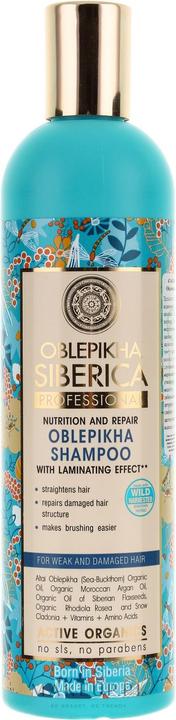 Produktbild Natura Siberica Oblepikha Shampoo (400 ml, Flüssiges Shampoo)