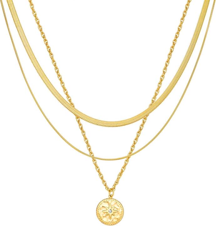 Eastside Damen Kette Stern - 35916 (Edelstahl)