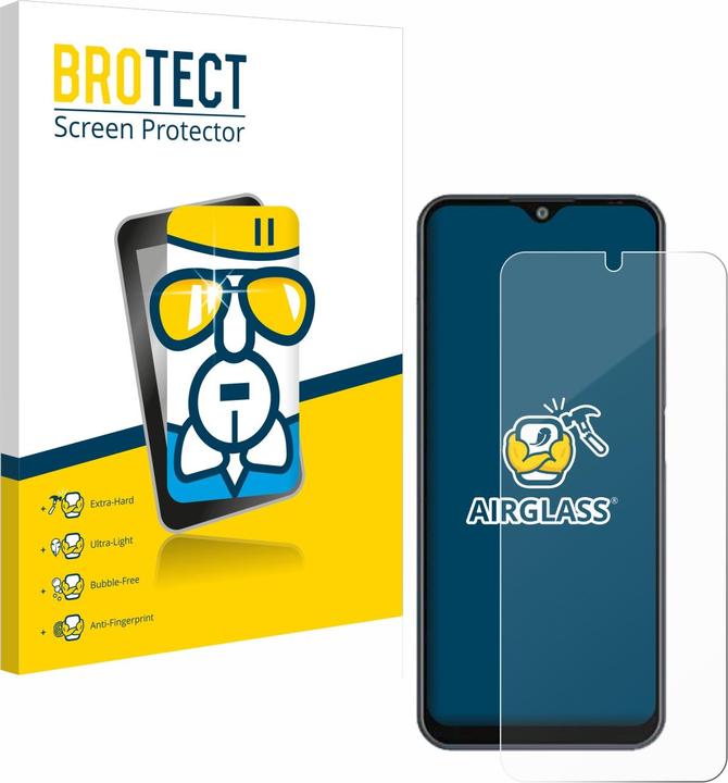Actual product image BROTECT AirGlass Glass (1 Piece, ZTE Blade V2020 Smart)