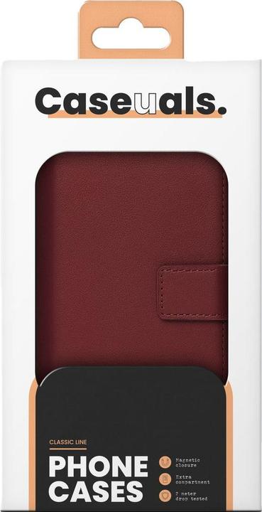 Produktbild Caseuals Bookcase iPhone 14 Red (Apple iPhone 14)