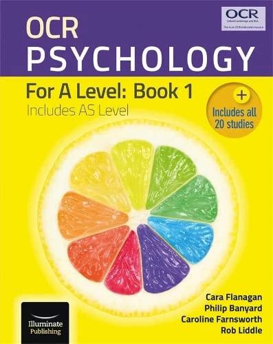 Produktbild OCR Psychology for A Level: Book 1 (Englisch, Rob Liddle, Cara Flanagan, Philip Banyard, Caroline Farnsworth, 2017)